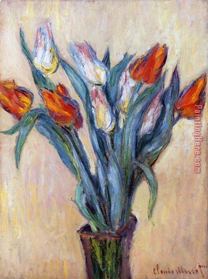 Claude Monet Tulips